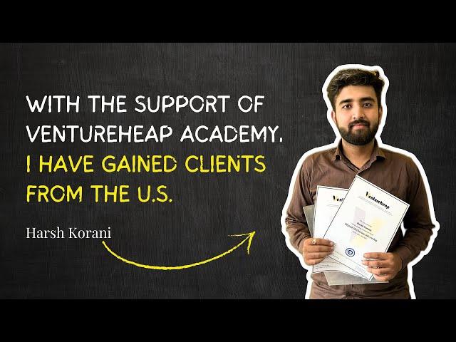 Digital Marketing Course Review By Harsh Korani| Ventureheap Academy #digitalmarketingcourse