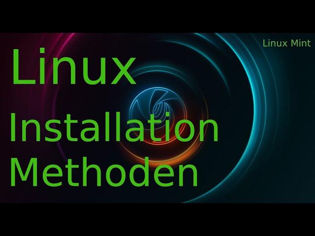 Linux Installation Methoden Partitonierung