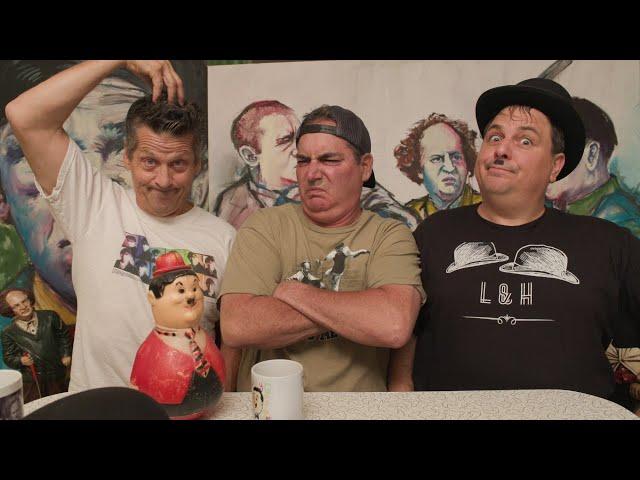 STOOGE TALK LIVE - The THREE STOOGES meet Laurel and Hardy and OTHER Stooge stuff