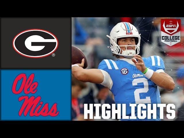 Georgia Bulldogs vs. Ole Miss Rebels | Full Game Highlights | ESPN College Football