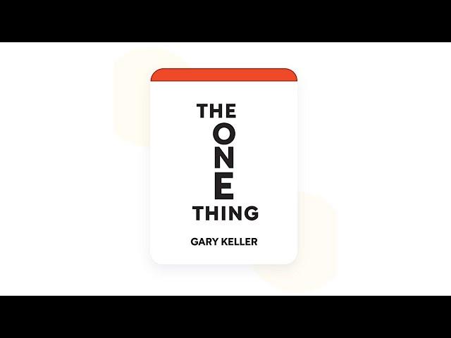 Full-Audiobook The ONE Thing by Gary Keller and Jay Papasan