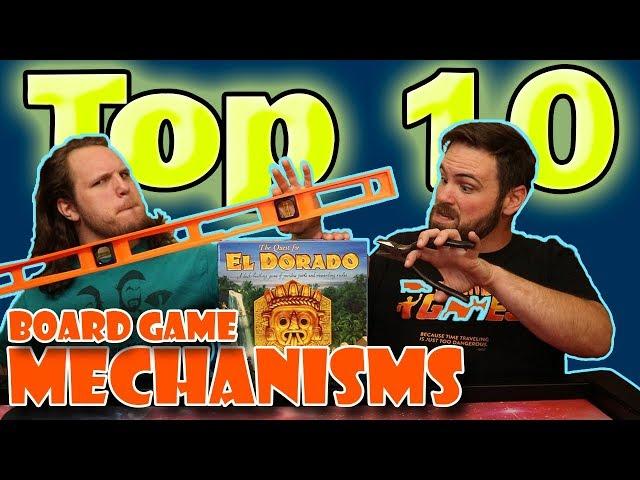 Top 10 Board Game Mechanisms