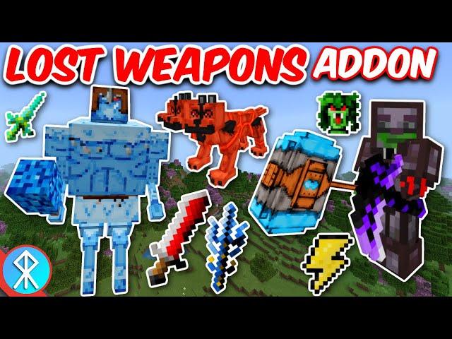 LOST WEAPONS Addon | Bedrock/MCPE/Xbox Minecraft