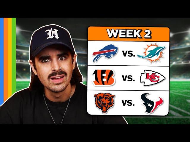 Predicting Every Week 2 NFL Game