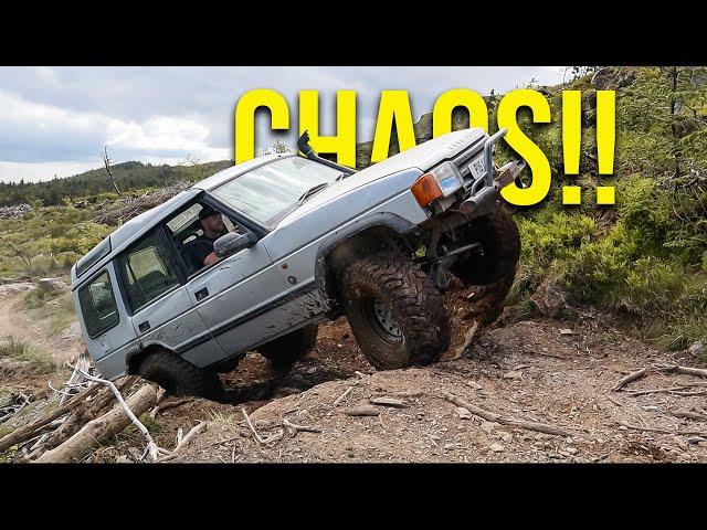 The first time off roading in my NEW Discovery was CHAOTIC!