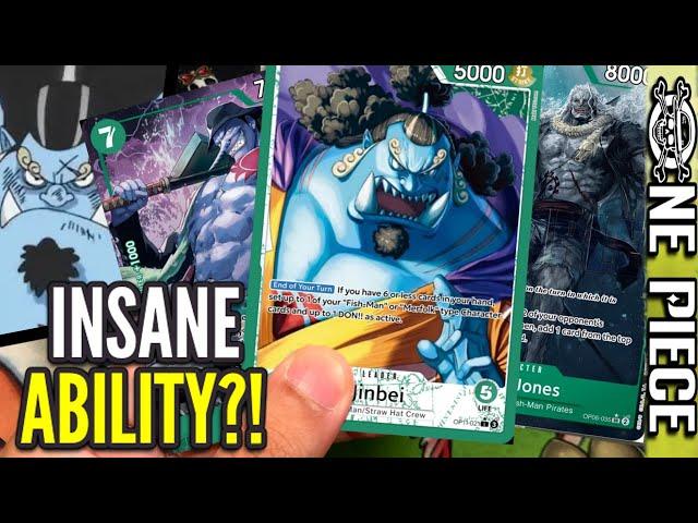 OP11 Jinbe Deck Profile - Fish-Men Rise! | One Piece TCG