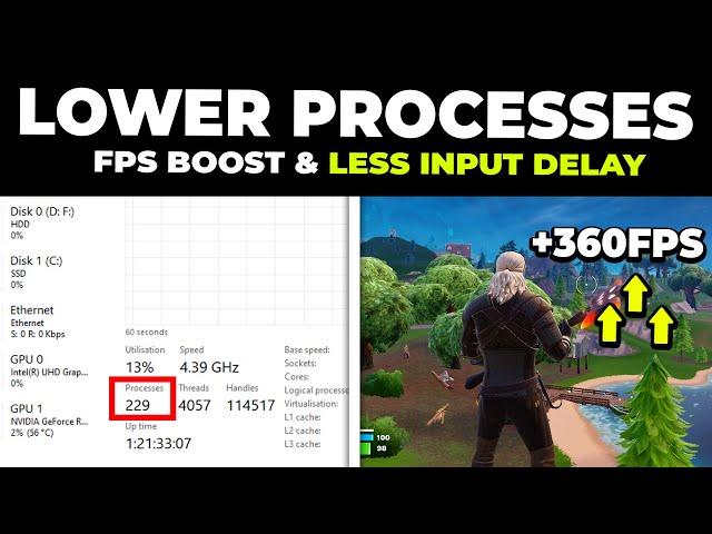 How to Optimize CPU For GAMING & Performance! - Lower System Processes