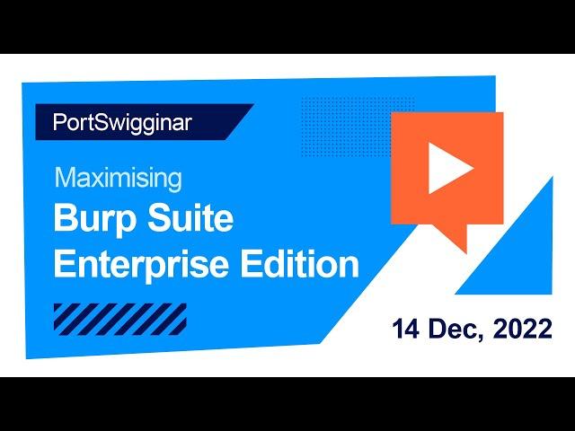 How to get started with Burp Suite Enterprise Edition - Dec 2022