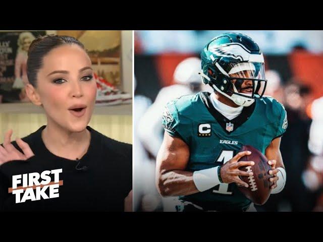 "Jalen Hurts outshines Joe Burrow" - Kay Adams on Eagles dominate Bengals 37-17 to improve to 5-2