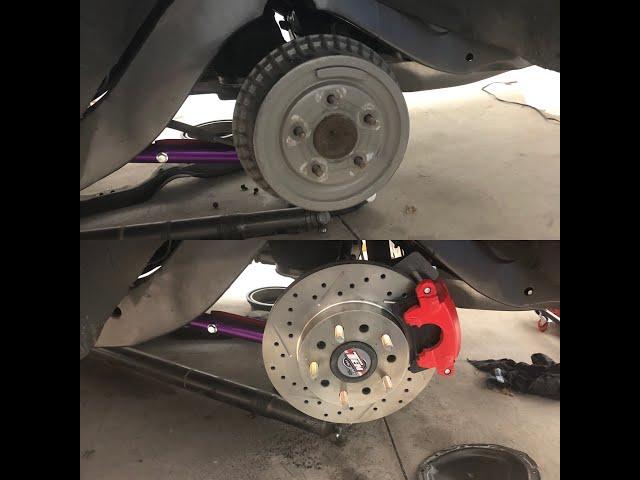 Cheap Rear Brake Upgrade for your GM 10 Bolt.