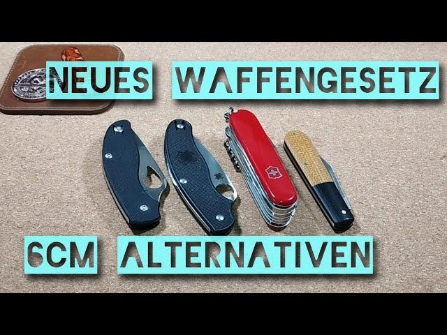 Neues Waffengesetz - §42a konforme Klappmesser unter 6 cm - mögliche Alternativen/Empfehlungen