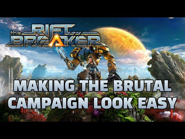 The Riftbreaker: Making the Final Battle of the Brutal Campaign look easy!