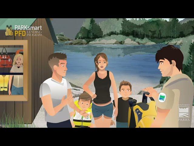 PFD Lending Program and Water Safety at Ontario Parks