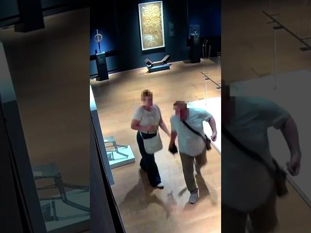 Tourist destroys ‘Van Gogh chair’ posing for photos