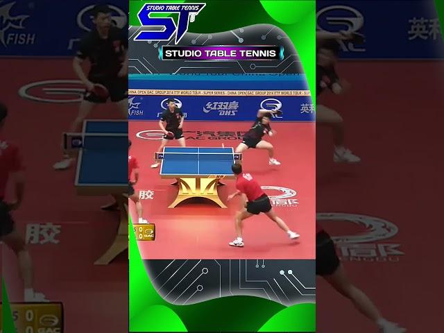The quality of Xu Xin's Topspin is very good #탁구 #pingpong #sport #worldtabletennis #shorts