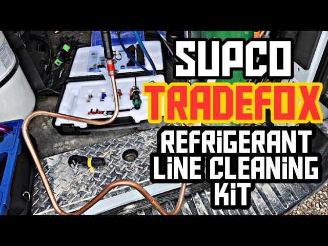 SUPCO TradeFox Refrigerant Line Cleaning Kit - For Line Set Flushing