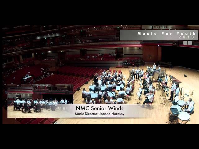 NMC Senior Winds  perform at Symphony Hall MFY 2013