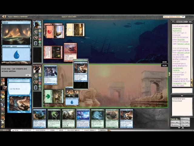 mowdownjoe on MtGO: Drafting Avacyn Restored (Round 1)