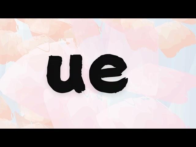 Jolly Phonics- 'ue' /  Jolly phonics songs/#jollyphonicsong