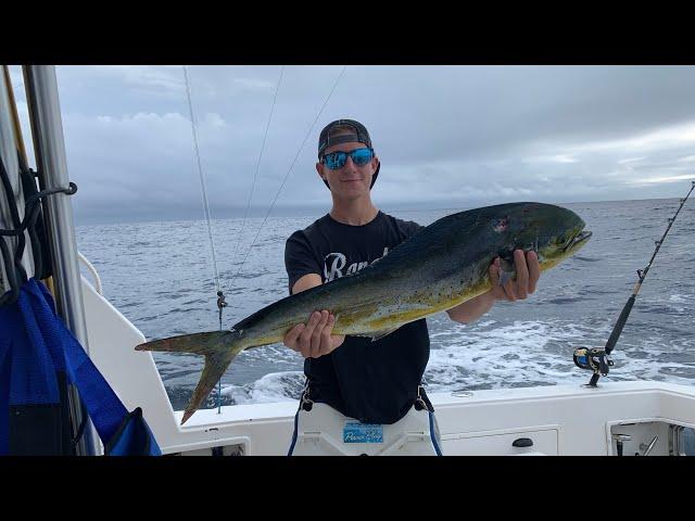 Mahi MADNESS + tuna! (offshore overnighter pt. 2) [New Species]