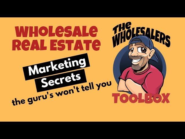 Marketing Secrets The GURU's Won't Tell You - The Wholesalers Toolbox