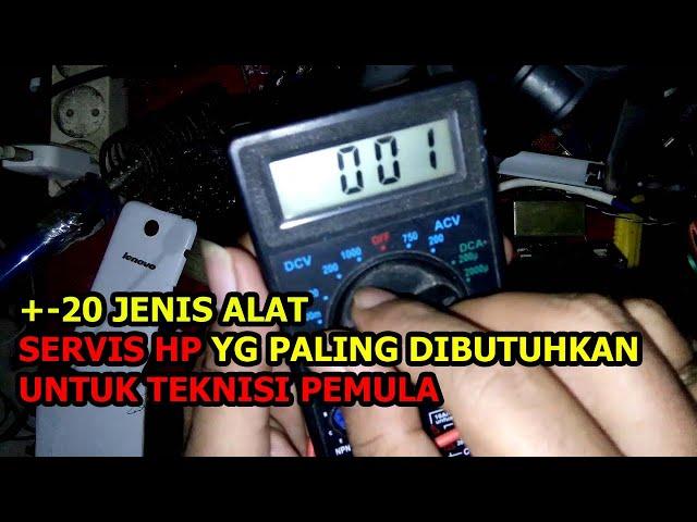 JENIS ALAT SERVICE HP WAJIB UNTUK TEKNISI PEMULA !!