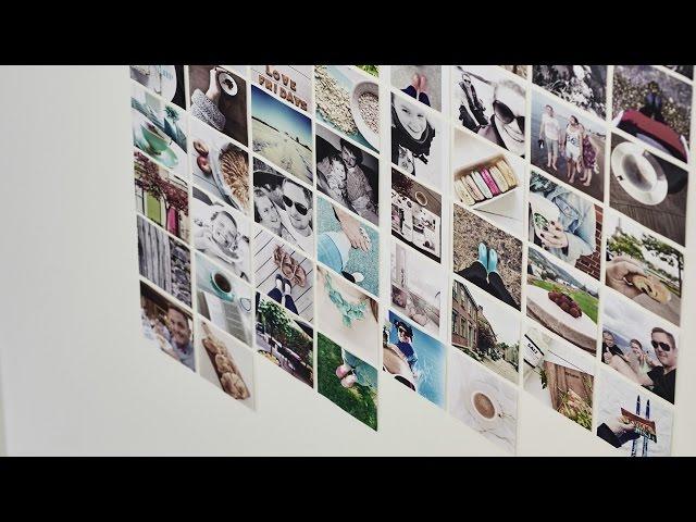 Create a photo gallery wall