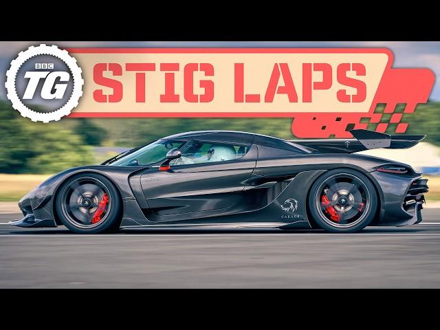 Koenigsegg Jesko Attack: 1578bhp vs TG Track! | Stig Laps