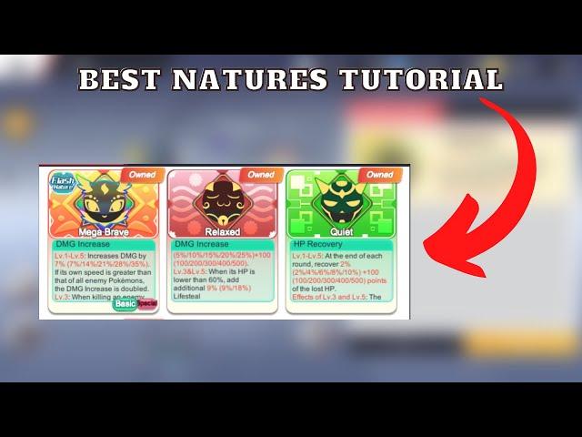 Nature Guide - Which Natures To Pick For Your Pokemon! (Elf Trainers | Pokémon World)