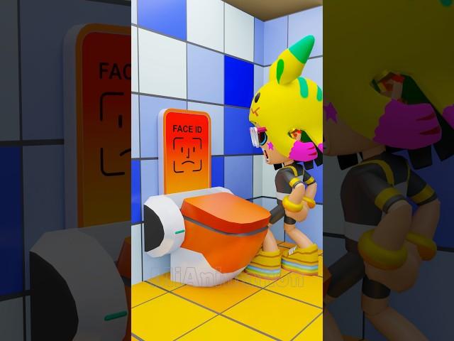 Future Toilets  PK XD Funny Moments #memes #funny #animation #pkxd #shorts