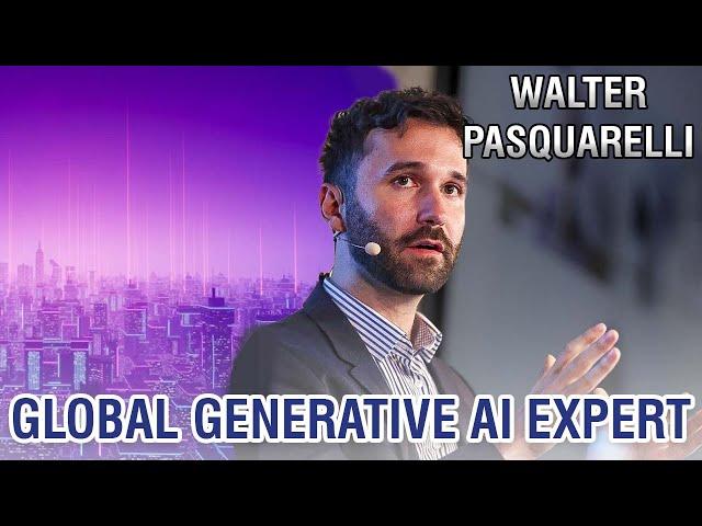 Walter Pasquarelli Speaker | top tips for staying ahead of the digital curve | AI Speakers