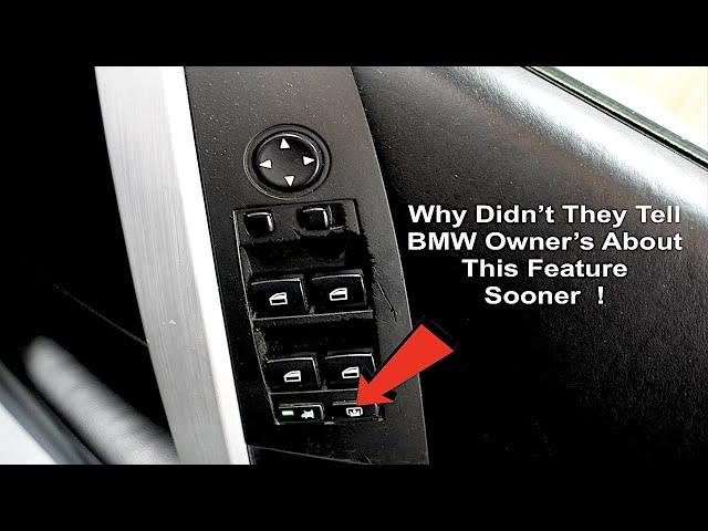 BMW Never Told You About This Feature !!