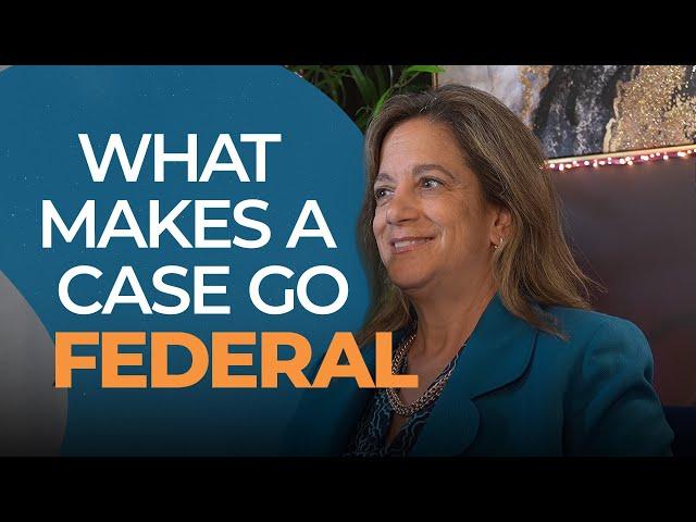 When Does a Case Become Federal? | Federal attorney Explains