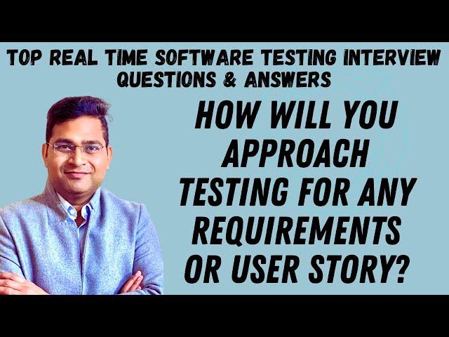 Real Time Software Testing Interview Questions and Answers | Q#2