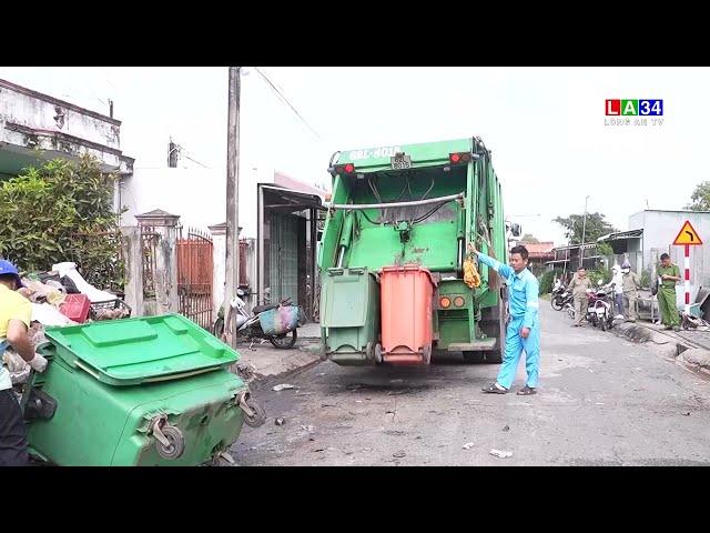 Thị trấn Tân Trụ đã xử lý bãi rác “gia đình” gây ô nhiễm môi trường | LONG AN TV