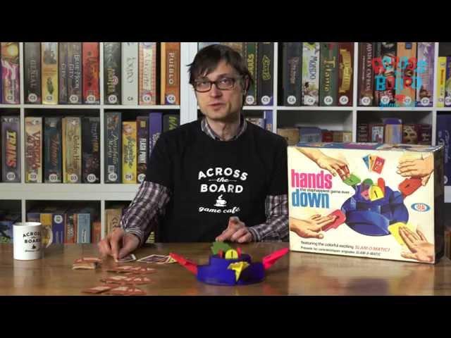 Hands Down At Across the Board Game Café For Retro Month with Clinton Skibitzky