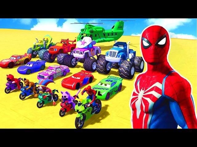 GTAV SPIDER-MAN 2, SONIC THE HEDGEHOG 3, THE AMAZING DIGITAL CIRCUS Join in Epic New Stunt Racing 