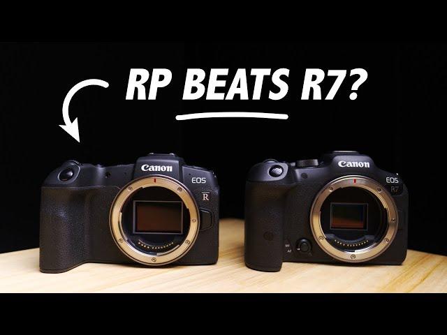 The Canon R7 vs The RP - Which is Better?