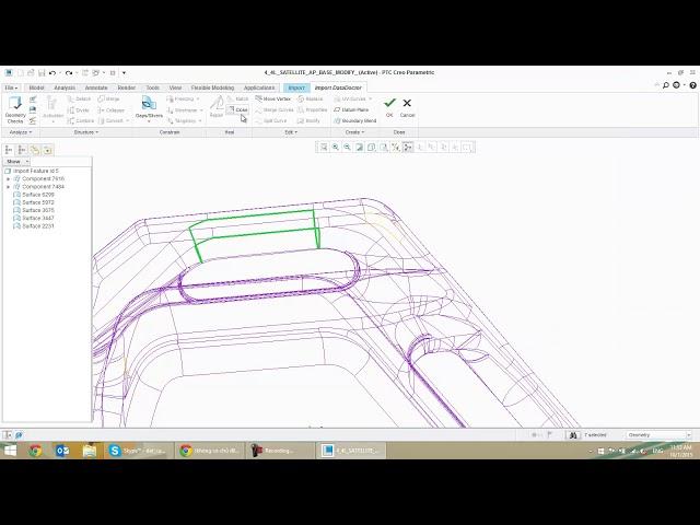 2:  Gaps close - Creo Import Data Doctor Tutorials