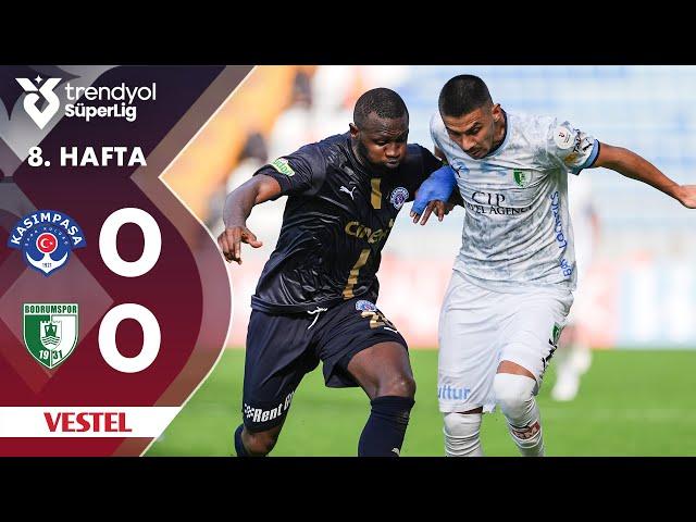 Vestel | Kasımpaşa (0-0) Bodrum FK - Highlights/Özet | Trendyol Süper Lig - 2024/25