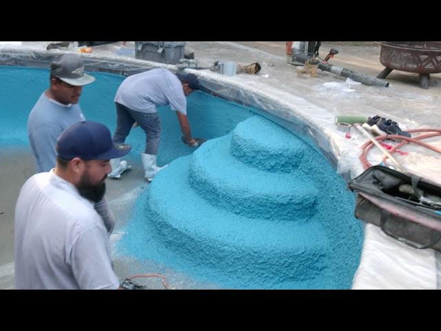 Plaster Pool Renovation to Pebble Tec - Extended Version