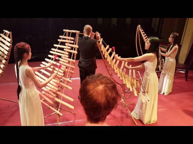 Mozart's Turkish March in Bamboo