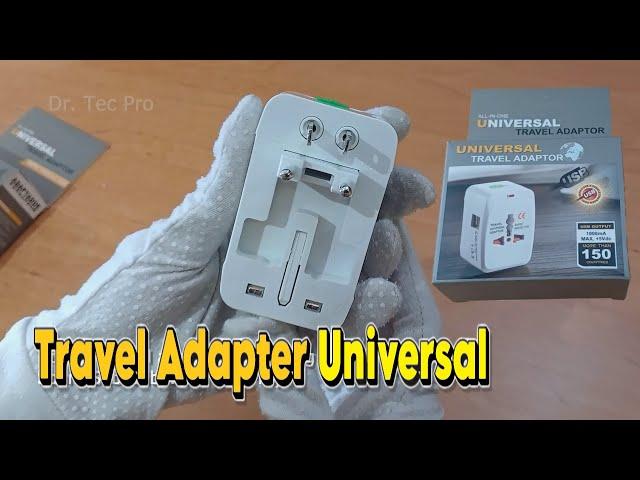 Unboxing and Review: USB Travel Adapter, Worldwide All in One Universal