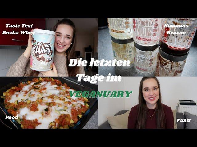 Werde ich VEGAN ? Die letzten Tage im Veganuary mit Taste Tests, Review + Fazit