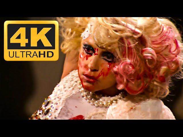 Lady Gaga - Paparazzi (Live at 2009 MTV VMAs) (4K Remaster Preview)