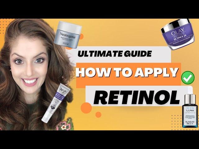 How to Layer Retinol Full Demo I How to Layer Retinol and Niacinamide I Retinol With Other Products