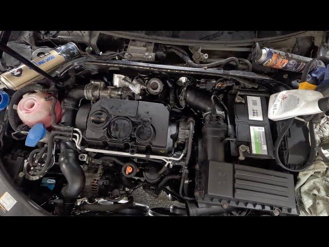 Audi a3 2.0TDI engine rebuild Timelapse