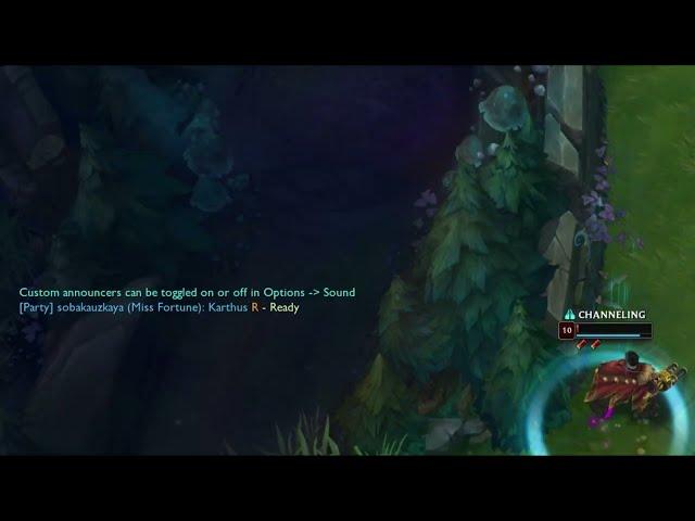 Just type "karthus ult" - Riot Phreak