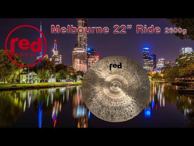 Red Cymbals Melbourne 22" Ride 2600grams