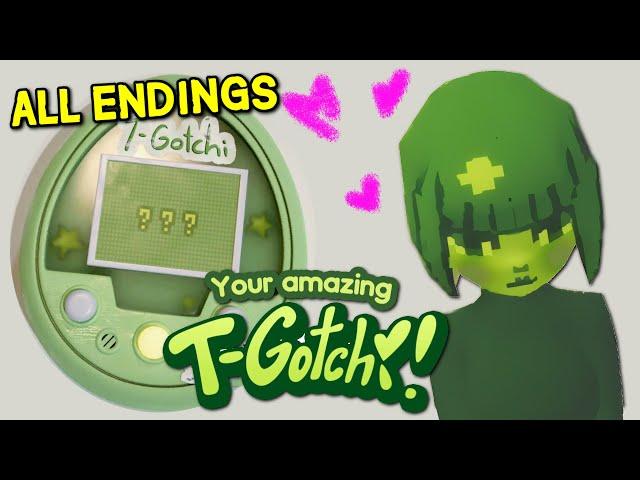 T-Gotchi! - Raise An ANIME Girl Tamagotchi In What May Be A Horror Game ( ALL ENDINGS )